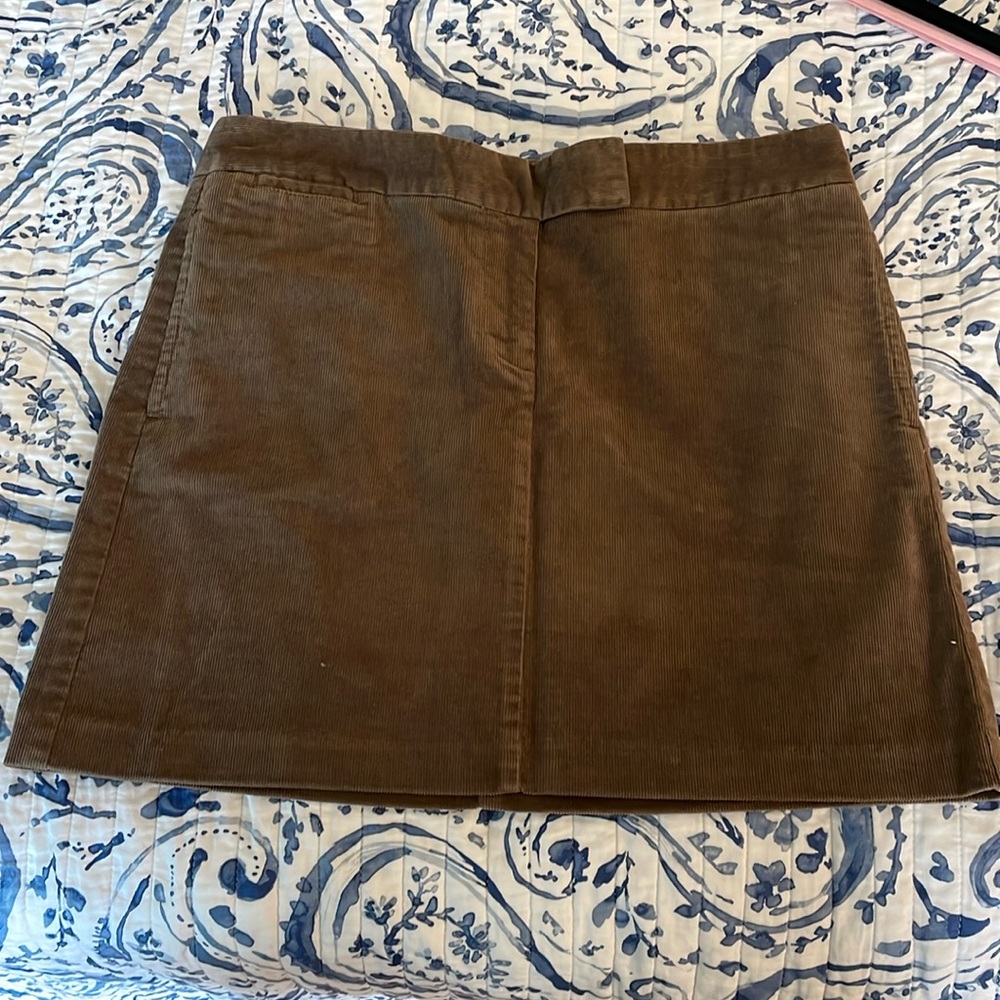 J. Crew Corduroy Skirt